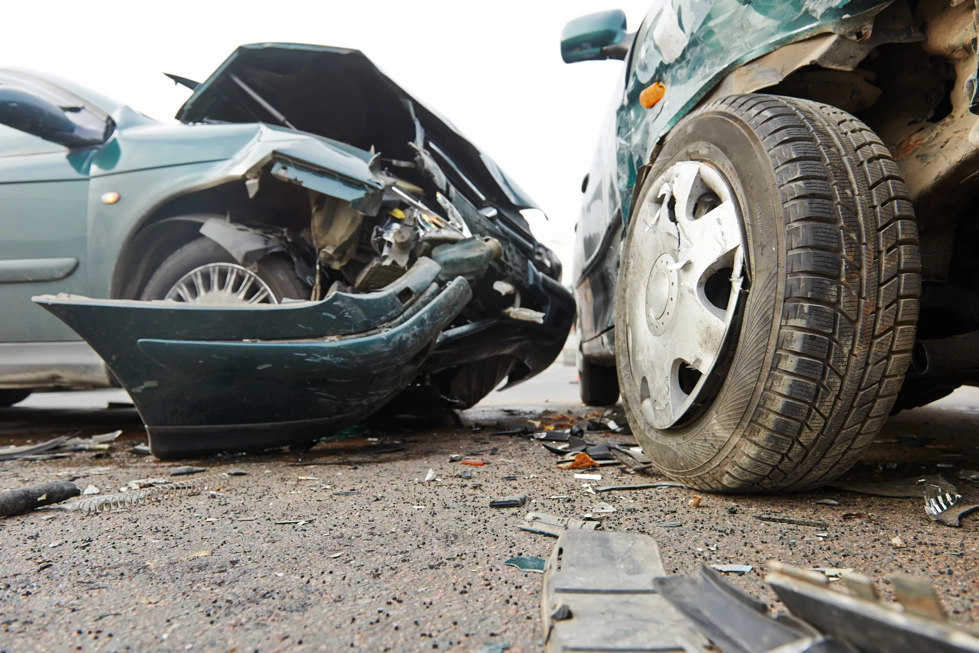 cars after an accident with Car Insurance in Carrollton, TX