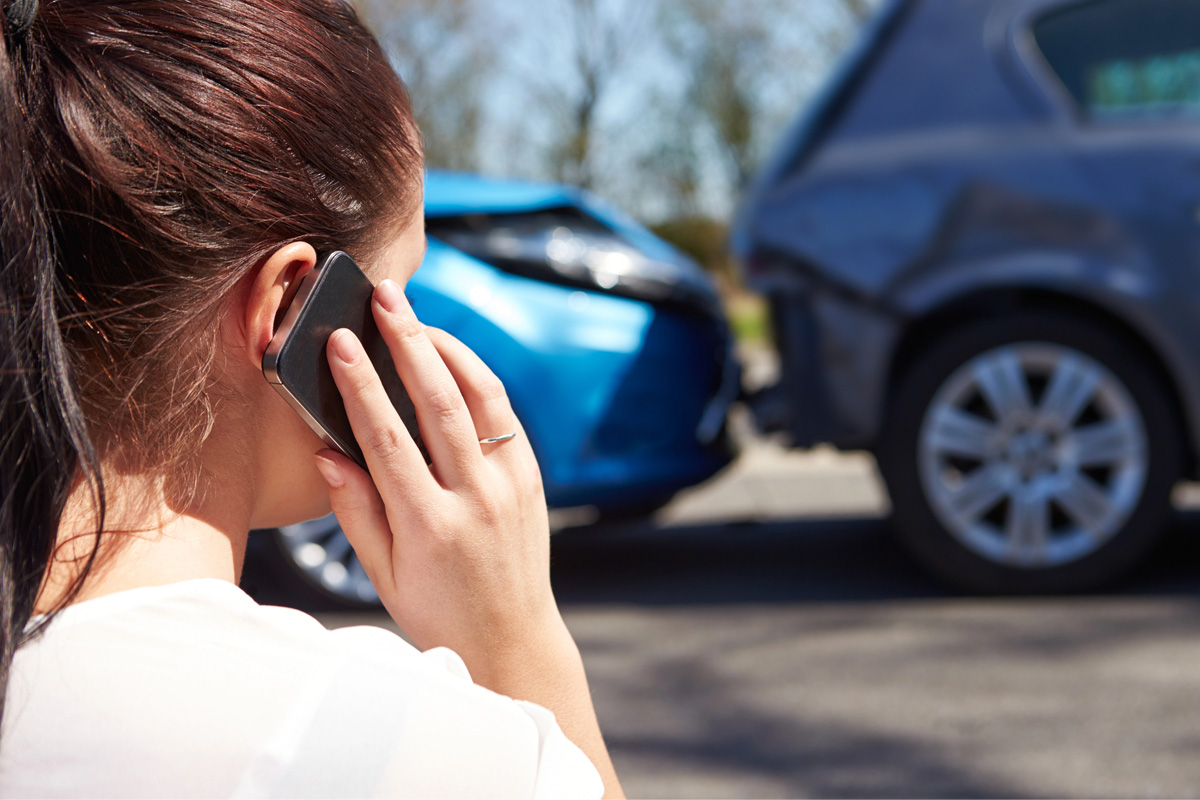 calling car insurance company after crash in Prosper, TX