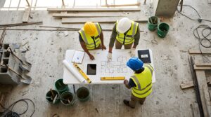 Contractors on site with a contractor bond in Dallas, TX