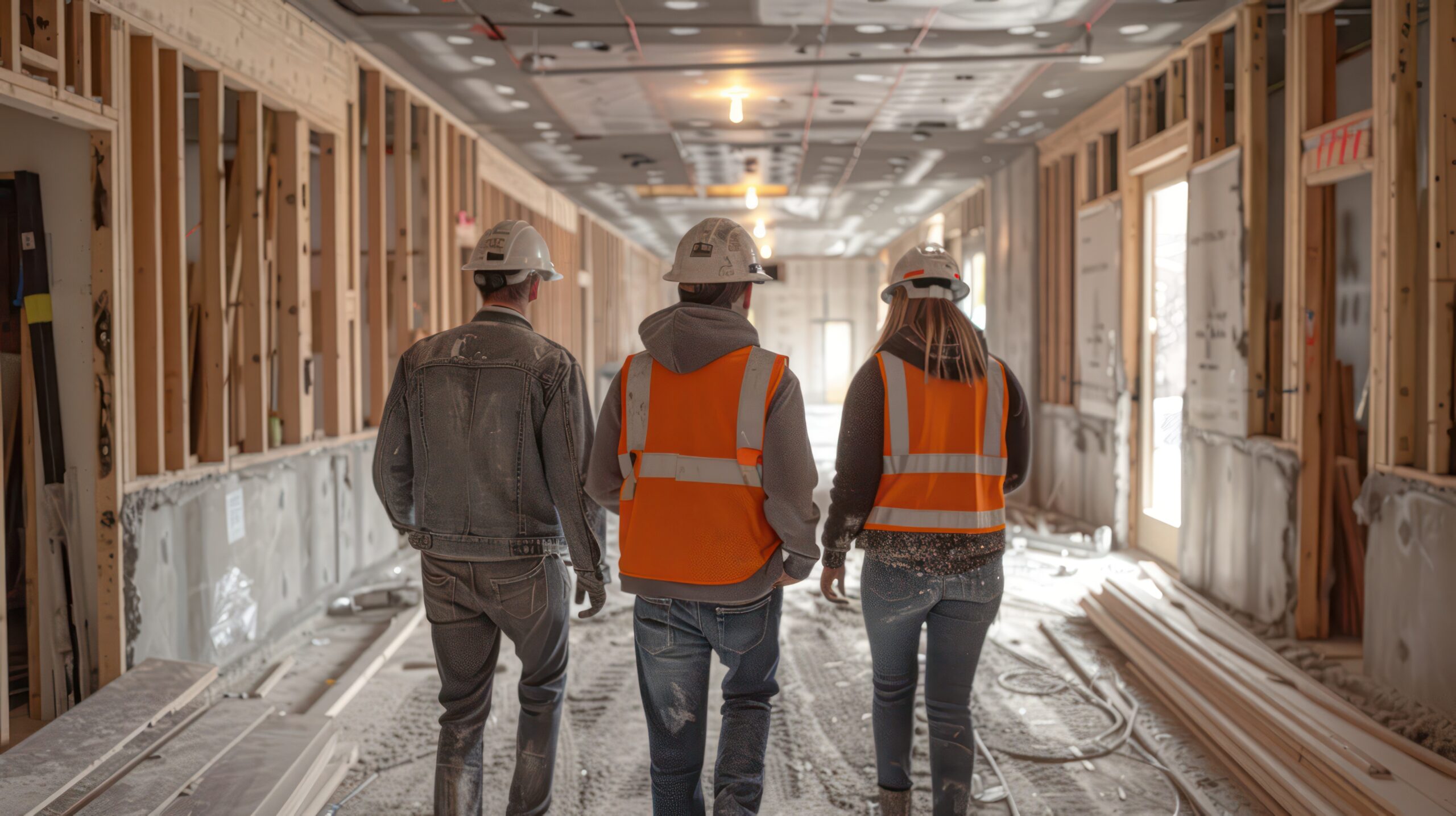 Construction workers with performance bonds in Houston, TX