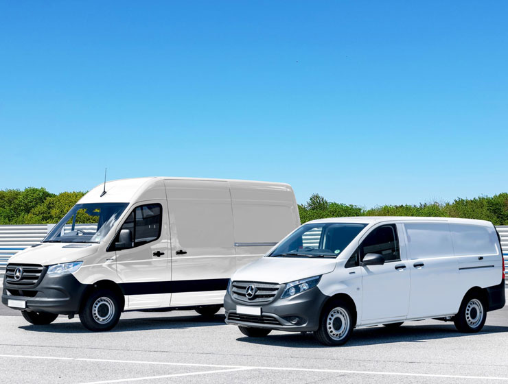 Delivery vehicles covered by commercial fleet insurance in Dallas County, TX