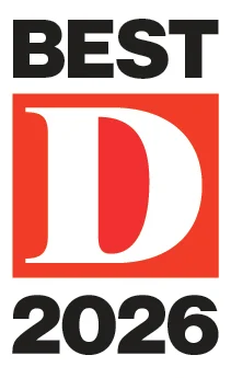 D Magazine Best 2026 award badge